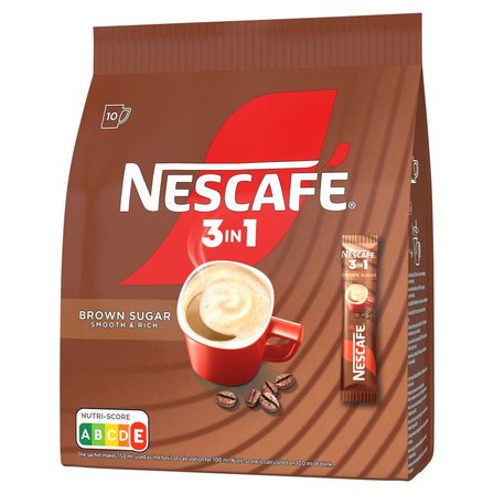 Nescafé 3in1 Brown Sugar Rozpuszczalny napój kawowy 165 g (10 x 16,5 g) (2)