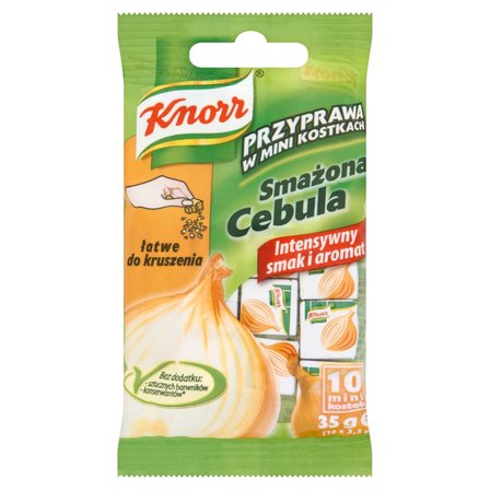 Knorr Przyprawa w mini kostkach Smażona cebula 35 g (10 mini kostek) (1)