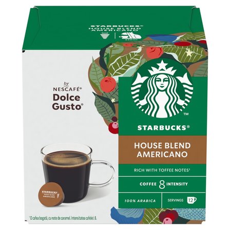 Starbucks House Blend Americano Palona kawa mielona 102 g (12 x 8,5 g) (1)