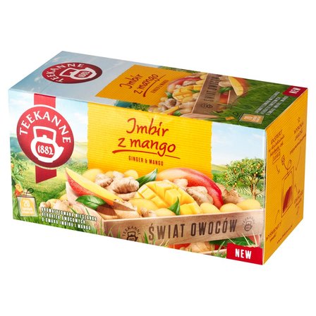 Teekanne Świat Owoców Mieszanka herbatek owocowych imbir z mango 35 g (20 x 1,75 g) (2)