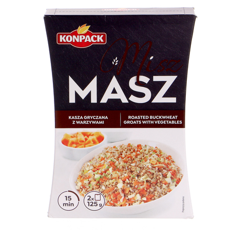 Konpack kasza gryczana z warzywami 250g (1)