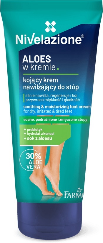 NIVELAZIONE Nawilżający krem do stóp z peelingiem ryżowym 100ml (1)