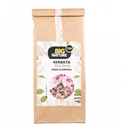 Big Nature Herbata zielona Moja Ulubiona 100 g (1)