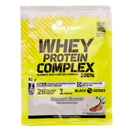 OLIMP WHEY PROTEIN COMPLEX O SMAKU KOKOSOWYM 35G (1)