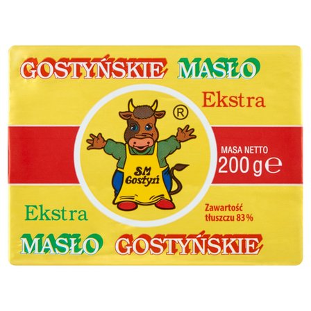 SM Gostyń Masło extra gostyńskie 200 g (1)