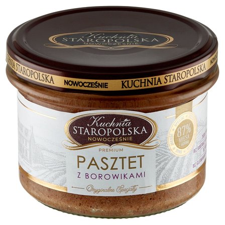 Kuchnia Staropolska Premium Pasztet z borowikami 160 g (2)