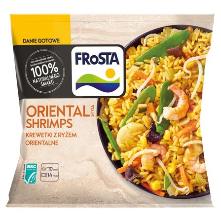 FRoSTA Krewetki z ryżem w stylu orientalnym 400 g (1)