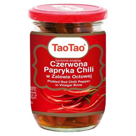 Tao Tao Czerwona papryka chili w zalewie octowej 200 g (1)
