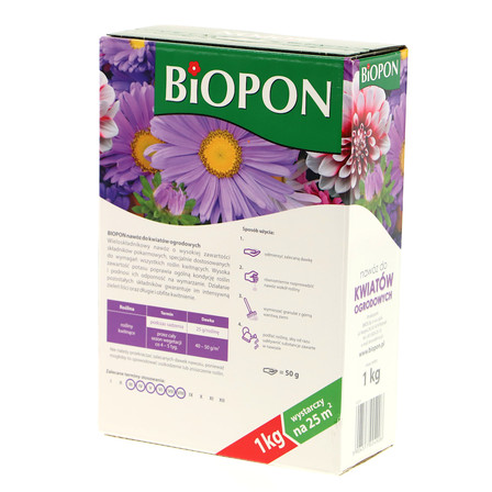 BIOPON NAWÓZ DO KWIATÓW OGRODOWYCH 1KG (7)