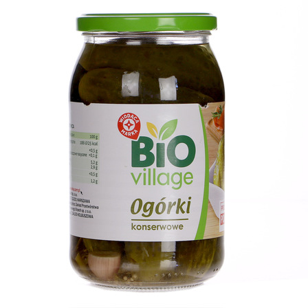 Wiodąca marka Ogórki konserwowe BIO 830g (11)