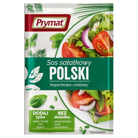 Prymat Sos sałatkowy polski koperkowo-ziołowy 9 g (1)
