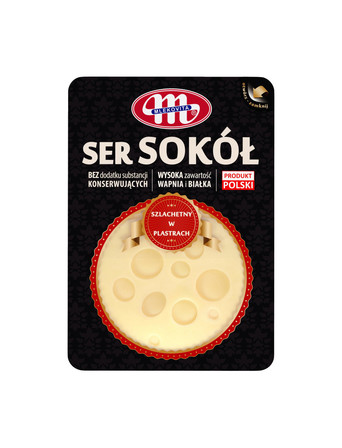 Mlekovita Sokół Ser w plastrach 150 g (1)