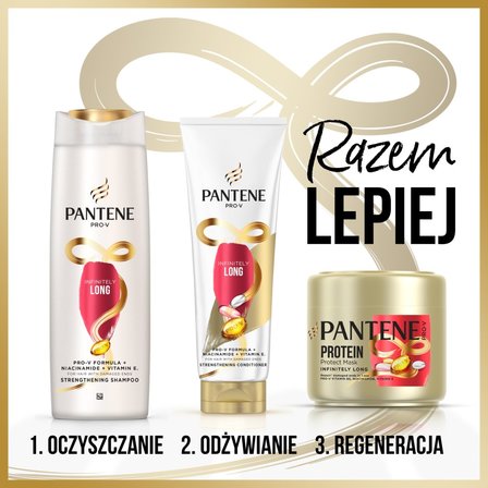 Pantene Pro-V Szampon Infinitely Long | Wzmacnia i odżywia zniszczone włosy | 400 ml (6)