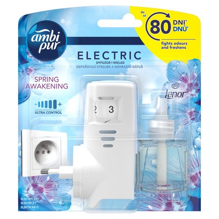 Ambi Pur Spring Awakening Zestaw startowy do elektrycznego odświeżacza powietrza 20ml (1)