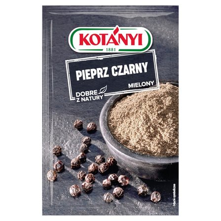 Kotányi Pieprz czarny mielony 20 g (1)