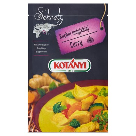 Kotányi Sekrety Kuchni Indyjskiej Curry Mieszanka przypraw 20 g (1)