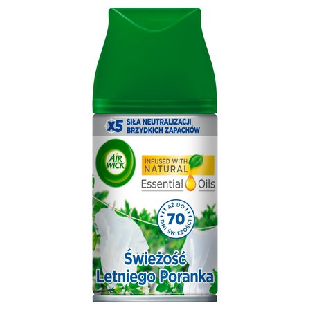 Air Wick Wkład do automatycznego odświeżacza powietrza świeżość letniego poranka 250 ml (2)