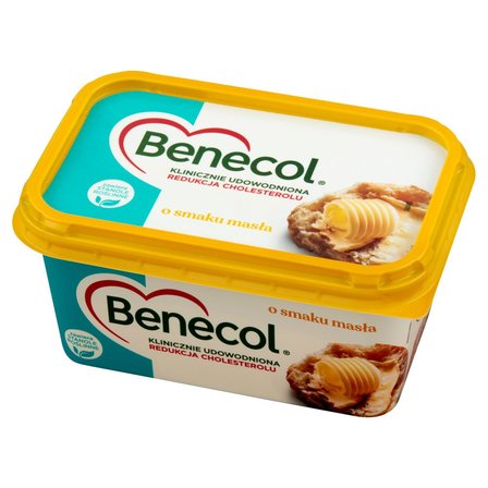 Benecol Tłuszcz do smarowania z dodatkiem stanoli roślinnych o smaku masła 400 g (2)