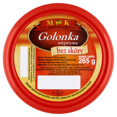 MK Golonka wieprzowa bez skóry 265 g (1)