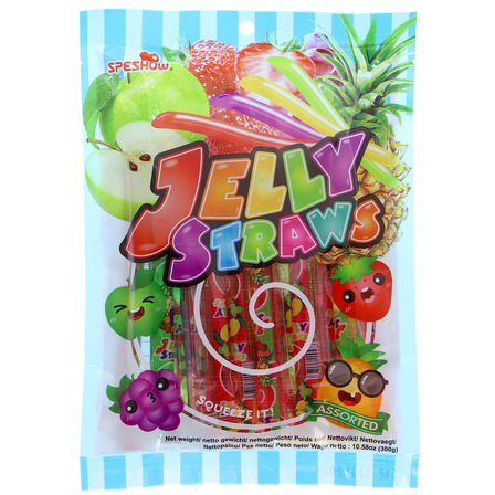 SPESHOW JELLY STRAWS Żelki owocowe 300G (1)