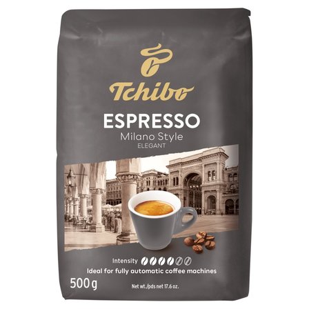 Tchibo Espresso Milano Style Elegant Roast Kawa palona ziarnista 500 g (1)
