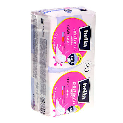 Bella Perfecta Ultra Rose Extra Soft Podpaski higieniczne 20 sztuk (5)