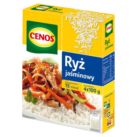 Cenos Ryż jaśminowy 400 g (4 torebki) (2)