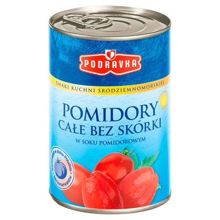 Podravka Pomidory całe bez skórki 400 g (1)