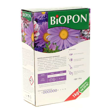 BIOPON NAWÓZ DO KWIATÓW OGRODOWYCH 1KG (5)