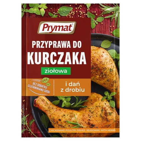 Prymat Przyprawa do kurczaka i dań z drobiu ziołowa 30 g (1)