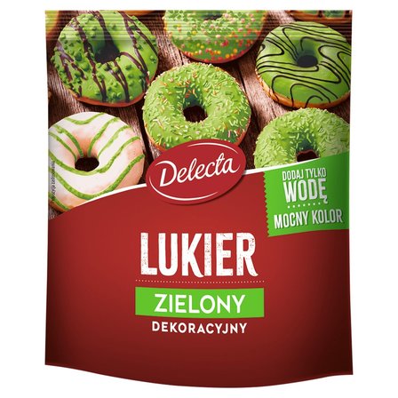 Delecta Lukier dekoracyjny zielony 80 g (1)