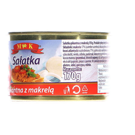 MK Sałatka pikantna z makrelą 170 g (7)