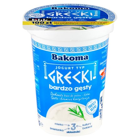 Bakoma Jogurt typ grecki 370 g (2)