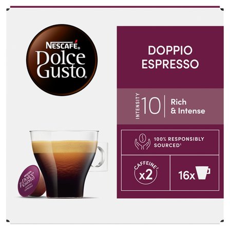 Nescafé Dolce Gusto Doppio Espresso Kawa w kapsułkach 136 g (16 x 8,5 g) (1)