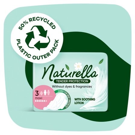 Naturella Ultra Tender Protection Normal Plus, Bez barwników i substancji zapachowych, podpaski 16szt (2)