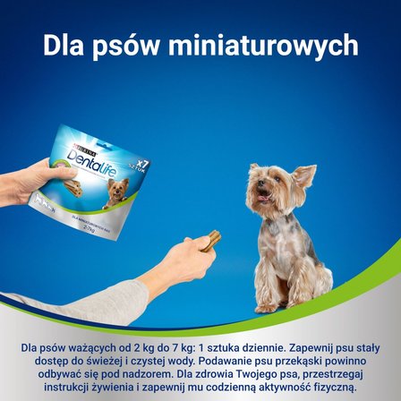 Dentalife Extra Mini Uzupełniająca karma dla dorosłych psów 69 g (7 sztuk) (8)