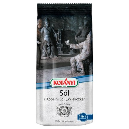 Kotányi Sól z Kopalni Soli Wieliczka 250 g (1)