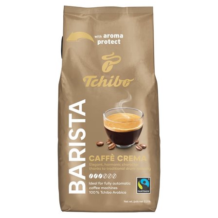 Tchibo Barista Caffè Crema Kawa palona ziarnista 1000 g (1)