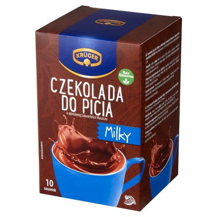 Krüger Milky Czekolada do picia o obniżonej zawartości tłuszczu 250 g (10 x 25 g) (2)