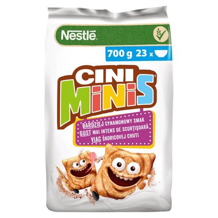 Nestlé Cini Minis Zbożowe kwadraciki o smaku cynamonowym 700 g (1)