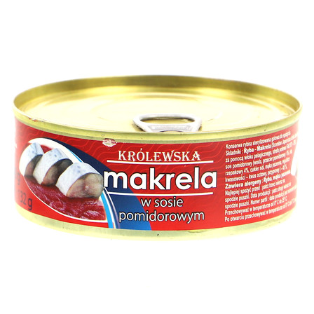 PETROPAT KRÓLEWSKA MAKRELA W SOSIE POMIDOROWYM 230G (1)