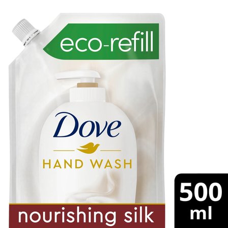 Dove Nourishing Silk Pielęgnujące mydło w płynie zapas 500 ml (9)