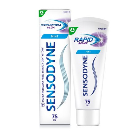 Sensodyne Ultraszybka Ulga Wyrób medyczny pasta do zębów z fluorkiem 75 ml (8)