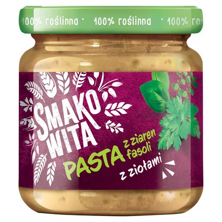 Smakowita Pasta z ziaren fasoli z ziołami 180 g (1)