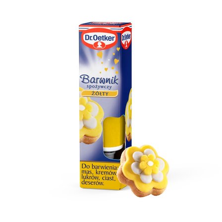 Dr. Oetker Barwnik spożywczy żółty 10 g (3)