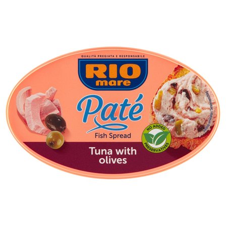 Rio Mare Pasztet z tuńczyka z oliwkami 115 g (1)