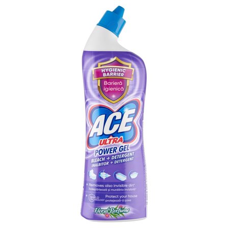 Ace Ultra Power Gel Floral Perfume Wybielacz i detergent 750 ml (1)