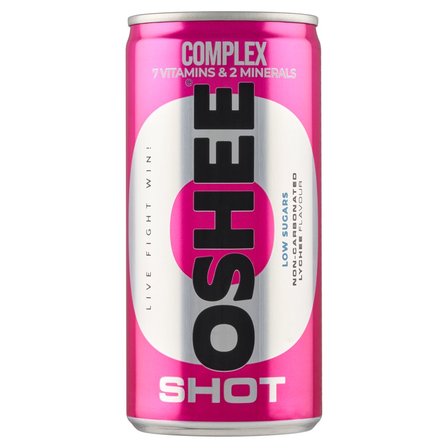 Oshee Shot Complex Suplement diety napój niegazowany o smaku liczi 200 ml (1)