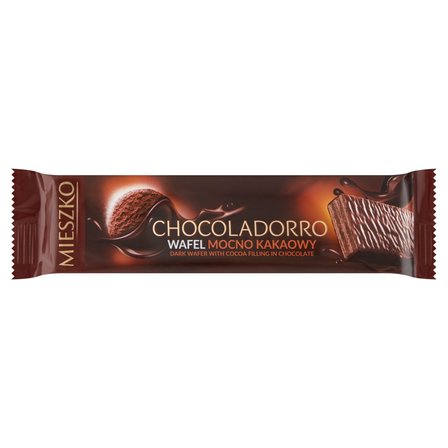Mieszko Chocoladorro Wafel mocno kakaowy 34 g (1)