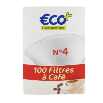 €.C.O.+  Filtry do kawy nr 4 100szt (1)